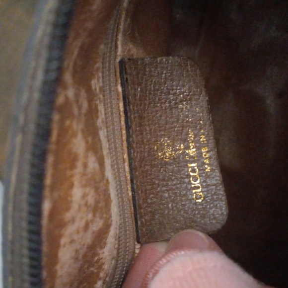 Authentic Vintage Gucci GG Monogram Supreme Sherry Web Ophidia Boston Doctor Bag - Picture 10 of 11